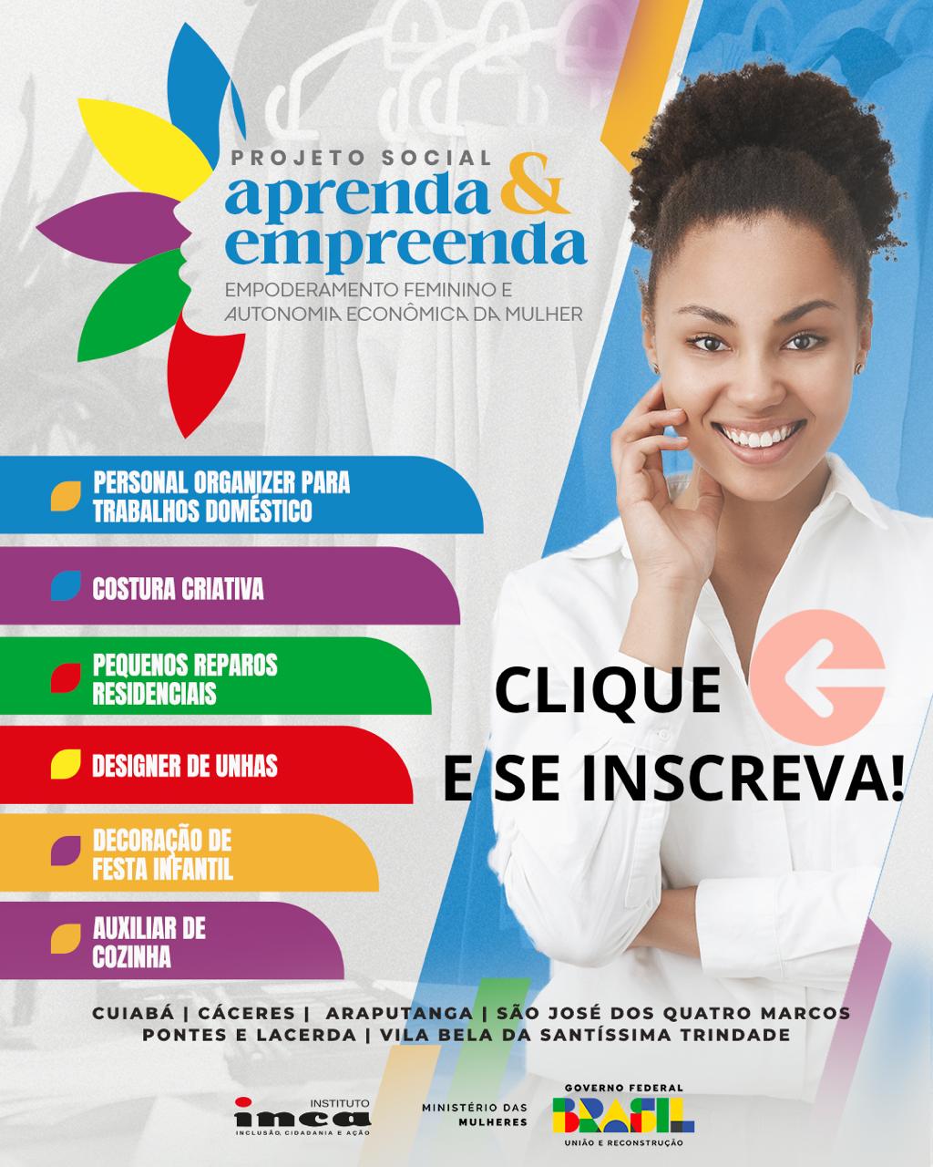 INSCRIÇÃO APRENDA E EMPREENDA 2024